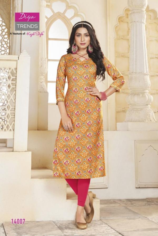 Gardencity 14 Fancy Wear rayon Designer Kurti Collection